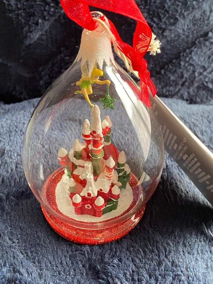 Boule de Noël châteaux