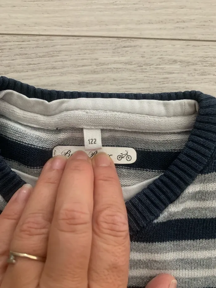 Pull rayé - photo numéro 2
