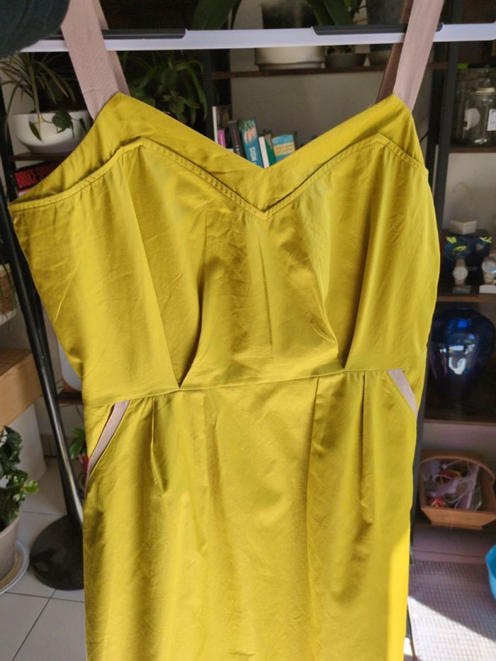 Robe à bretelles pistache Kookaï 40 - photo numéro 15