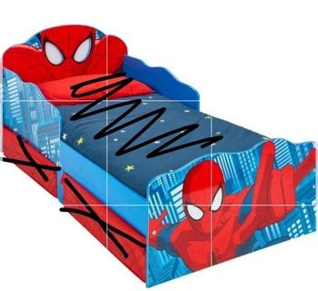 Lit Spyder Man enfant 