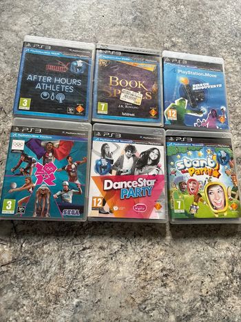 Lot jeux PlayStation move ps3