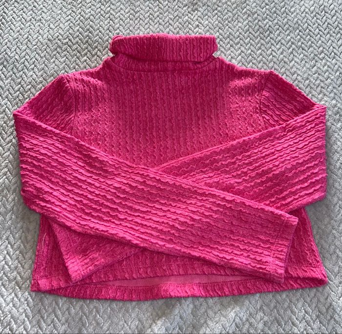 Pull rose fuchsia - photo numéro 4