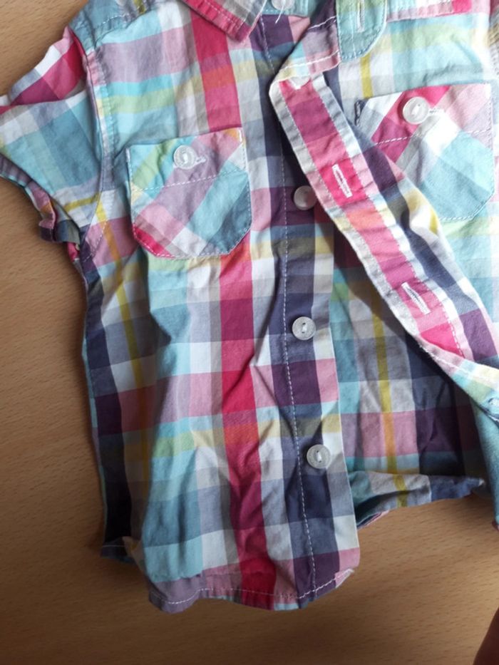 Chemise manches courtes 3 mois - photo numéro 2