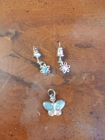 Boucles d'oreilles avec pendentif