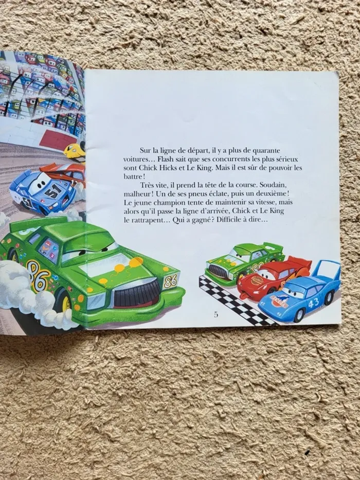 Livre enfant "Cars" Disney Pixar - photo numéro 5