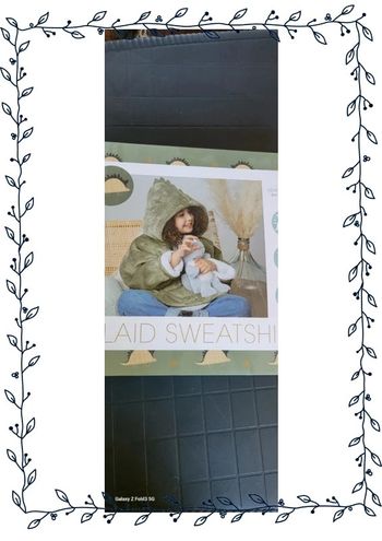 Plaid sweat-shirt 3 au 10 ans