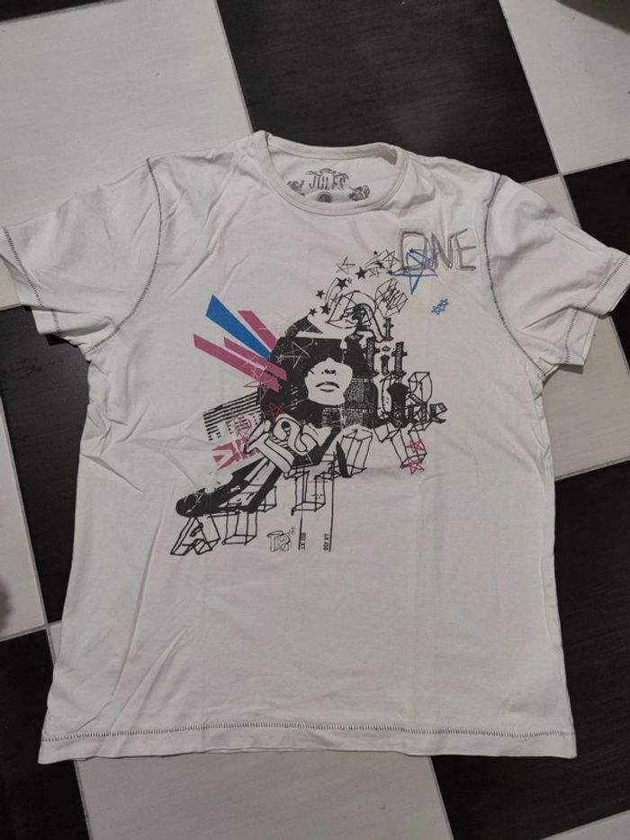 T-shirt homme jules taille L imprimé rock&roll