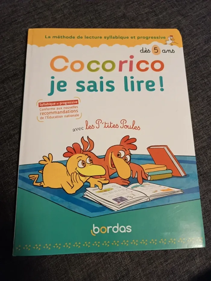 Cocorico je sais lire avec les P'tites Poules