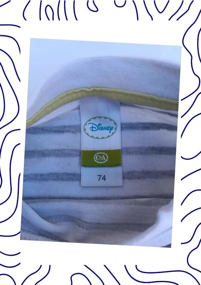 Tee-shirt 12 mois Disney x C&A - photo numéro 4