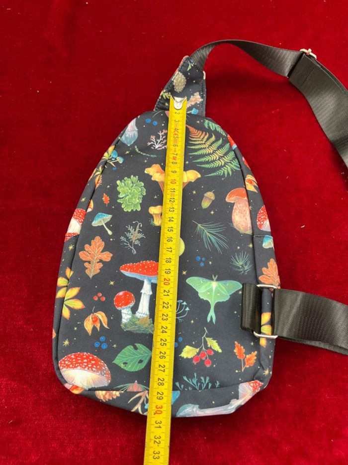Mini sac à dos féérique – thème forêt enchantée & champignons d’automne - photo numéro 6
