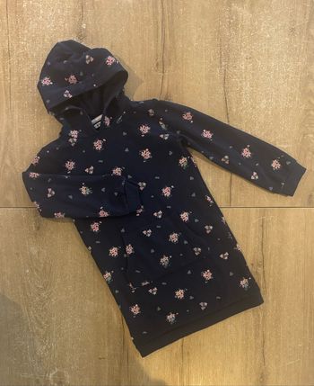 Robe Sweat fleurie - 8 ans