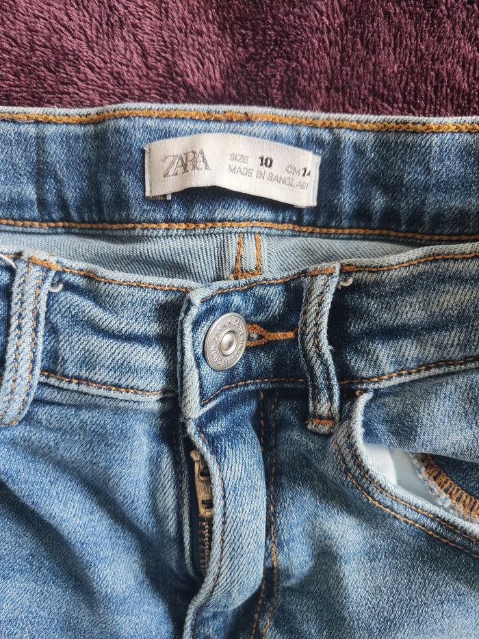 Jeans slim bleu Zara 10 ans boy - photo numéro 3
