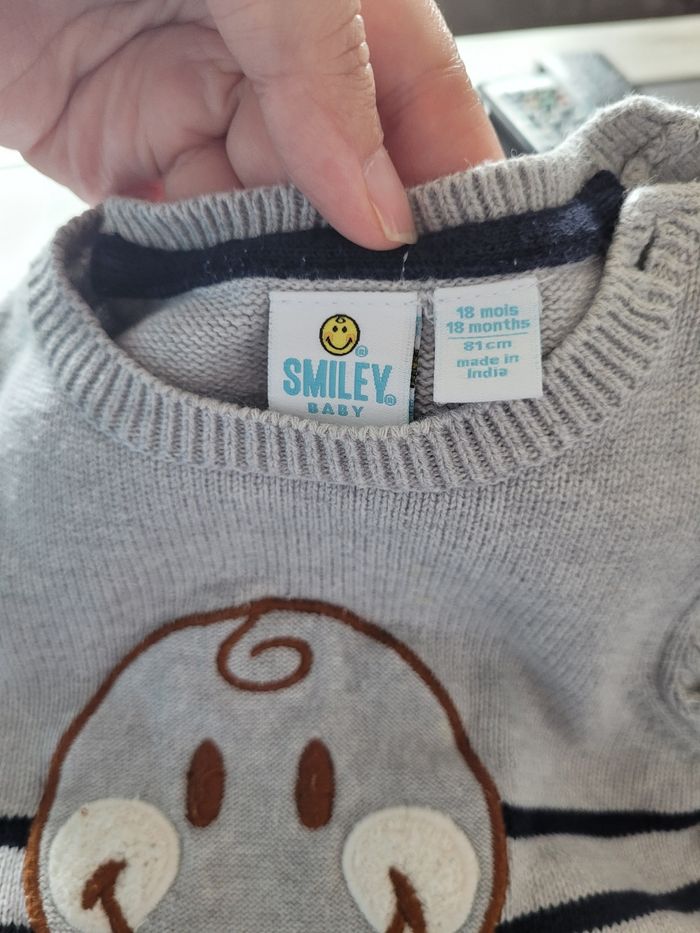 Pull 18 mois Smiley - photo numéro 2
