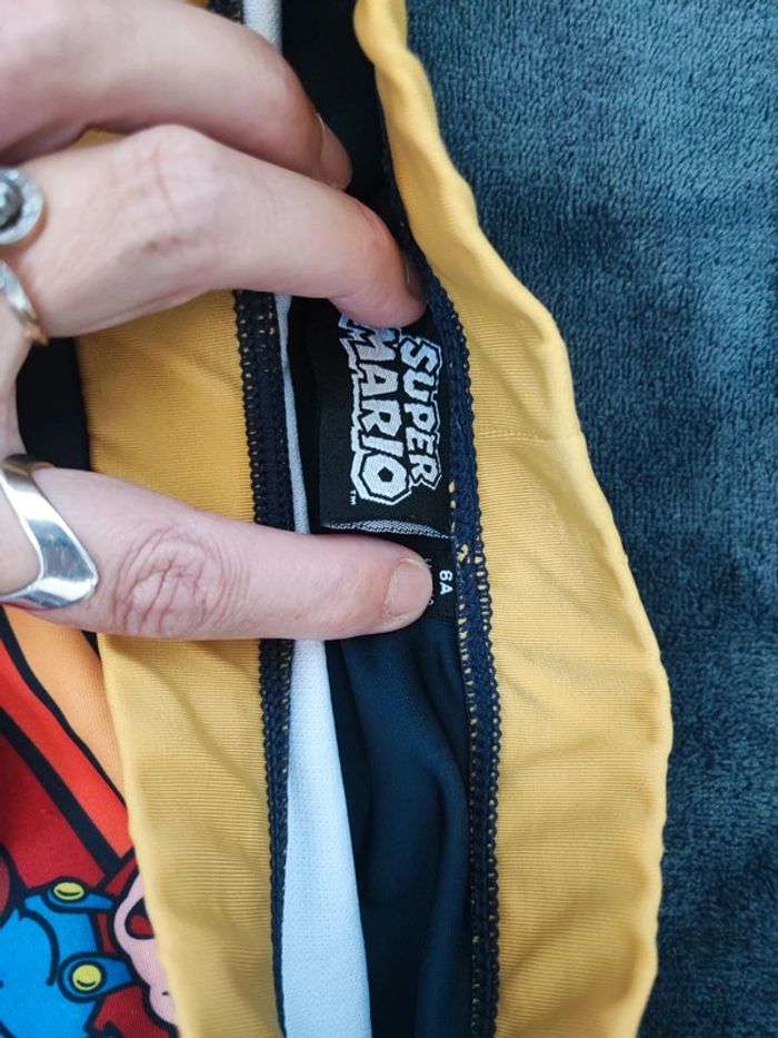 Maillot de bain Mario Nintendo 6 ans - photo numéro 2