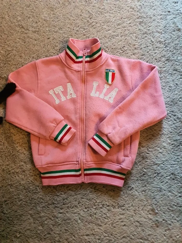 Sweat-shirt Italia taille 3/4 ans.