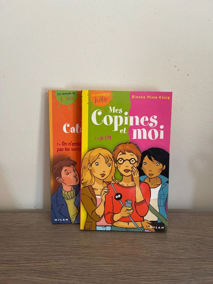 Lot de livre les romans de Julie