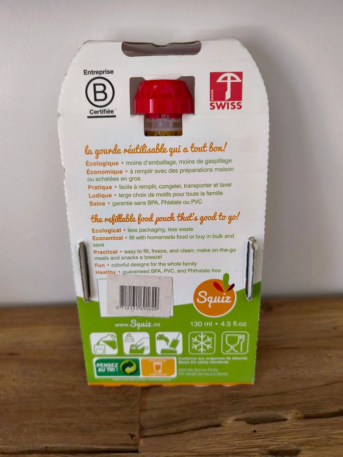 Gourde réutilisable Squiz 130 ml - photo numéro 2