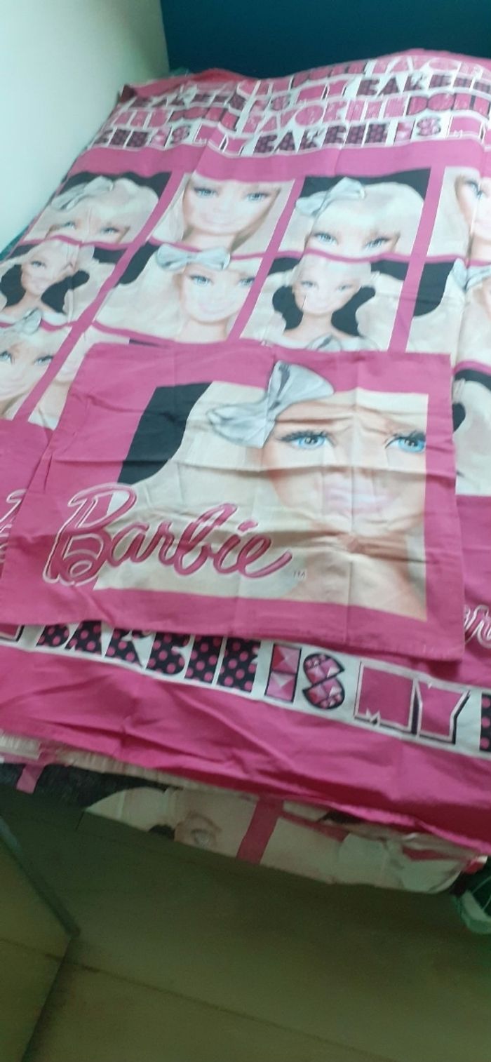 Parure de lit  enfant  barbier (housses de couette et taie d oreiller)