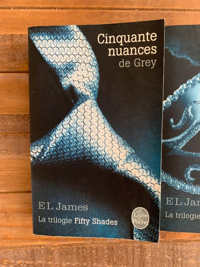 Trilogie cinquante nuance de grey 4 livres - photo numéro 2