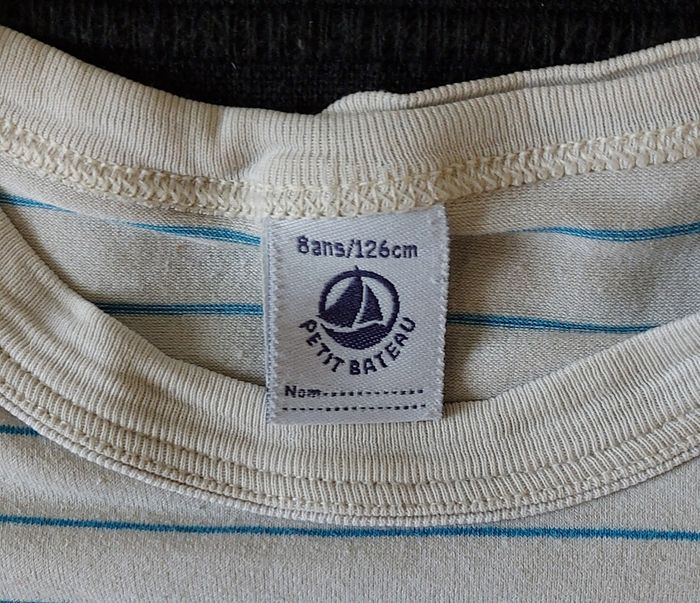 Tee-shirt manche courte Petit Bateau - photo numéro 3