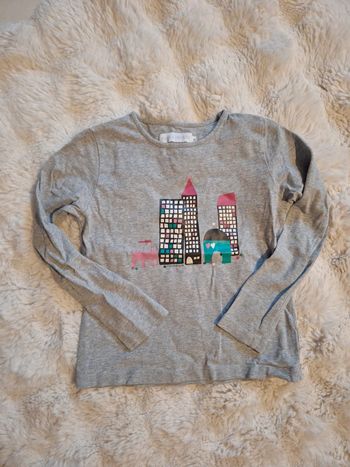 👕 T-shirt manches longues fille – Taille 8 ans #FI8A-003