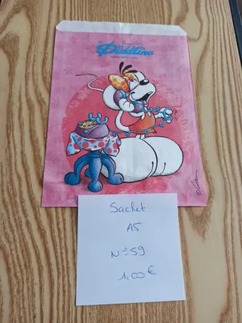 Sachet en papier Diddl A5 59 1,00€