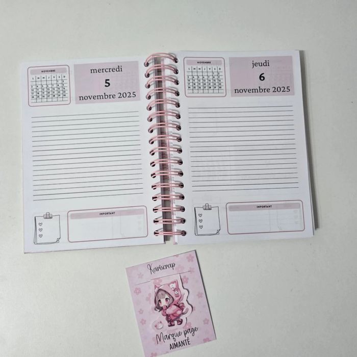 agenda kawaii 2025-2026 - photo numéro 3