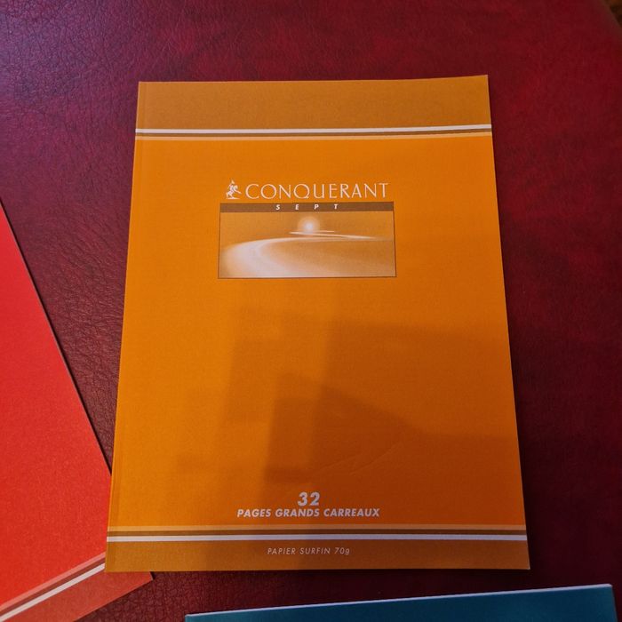 Lot 4 cahiers neuf grands carreaux - photo numéro 3