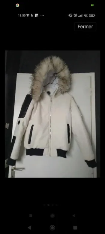 Veste blanche project taille 40