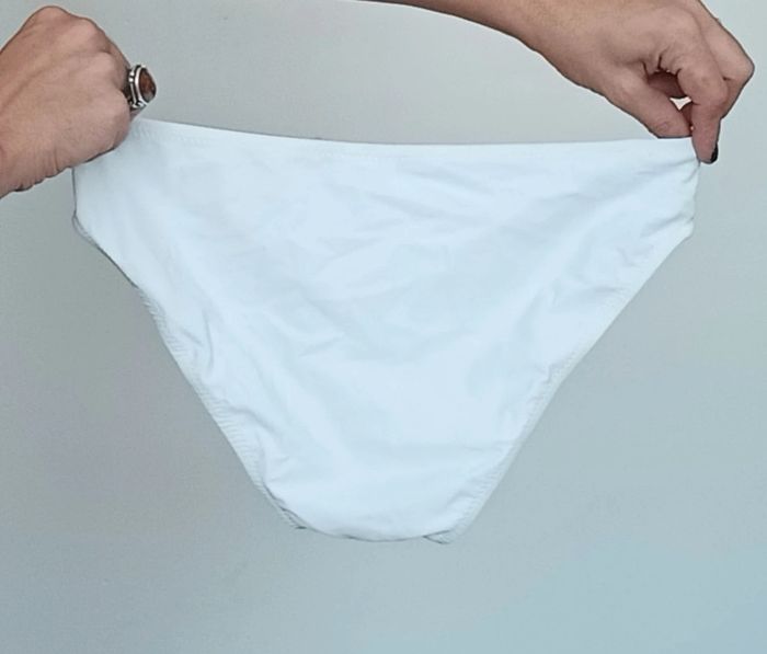 Bikini blanc relief pushup sexy taille 44 - photo numéro 9