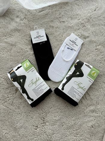 🧦Lot 2 collants bamboo - hiver - taille S- Lot Socks- T35 a 38- neuf avec étiquette