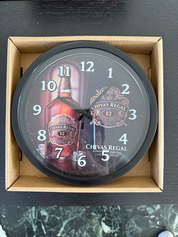 Horloge murale Chivas Regal 20cm