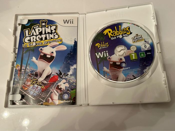Jeu Nintendo Wii Lapins Crétins La grosse aventure - photo numéro 5