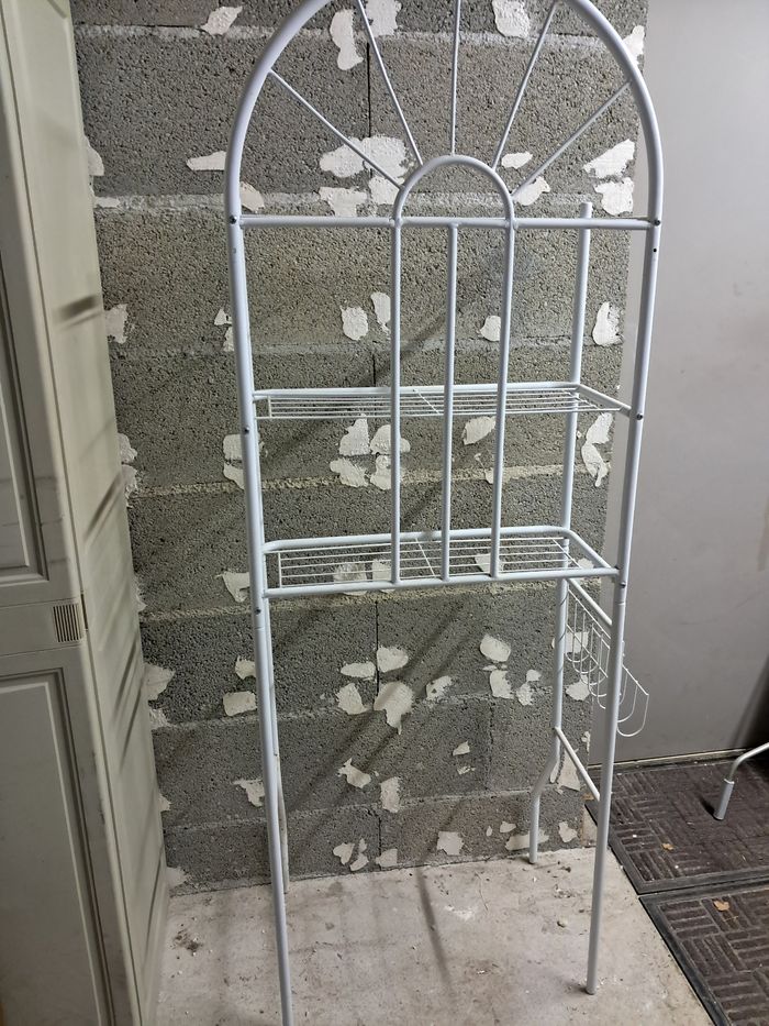 Étagère de rangement blanche - photo numéro 3