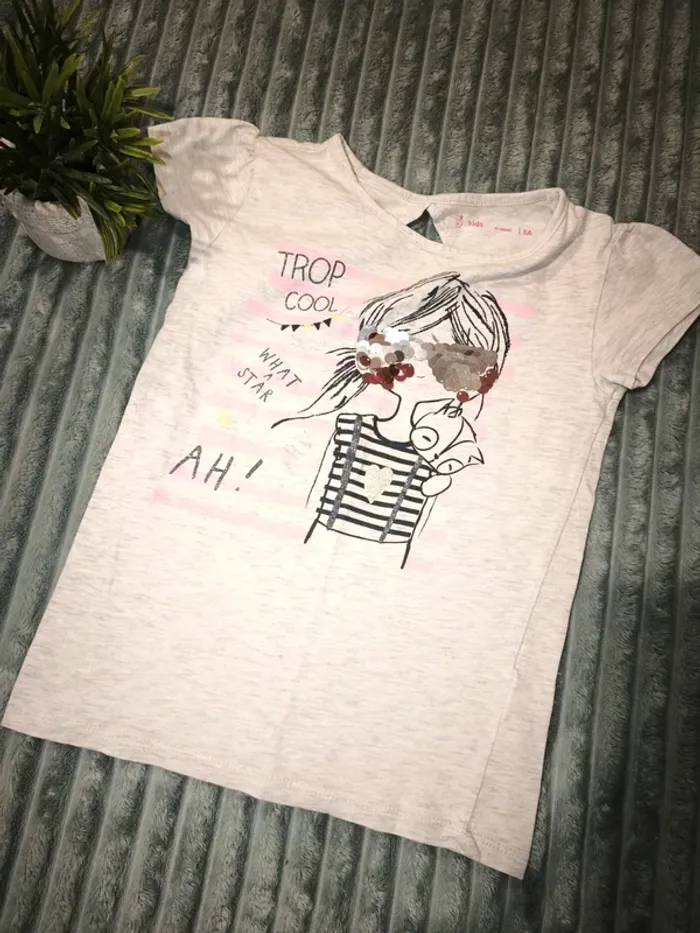 Tee-shirt Fille 8ans