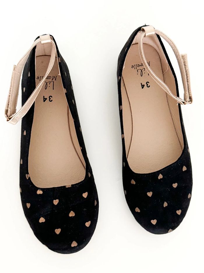 Ballerines noires Lili Marelle Taille 34 - photo numéro 5