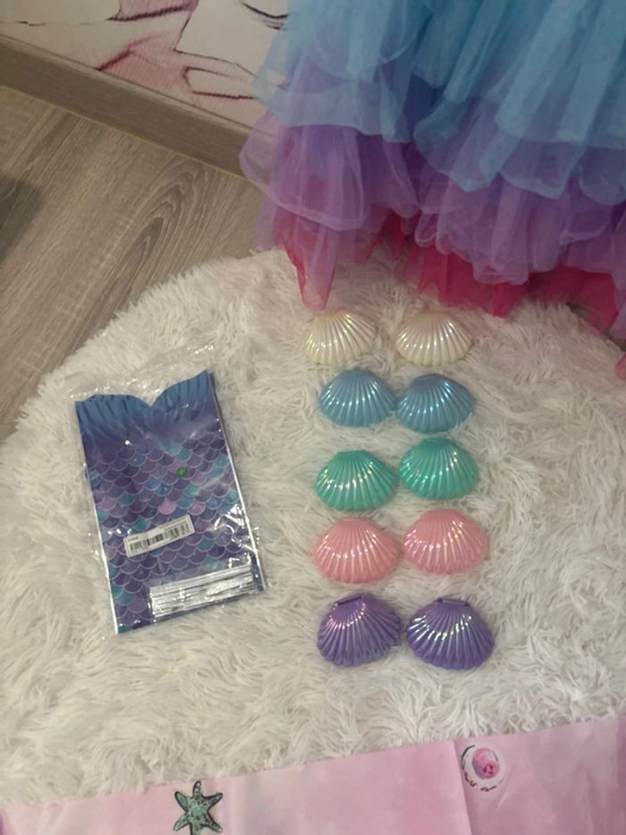 Décoration anniversaire thème sirène - photo numéro 3