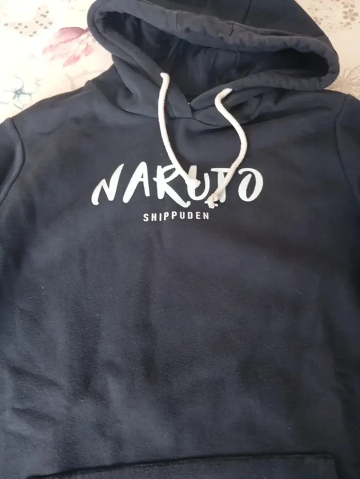 Sweat Naruto Shippuden t s bleu marine - photo numéro 3