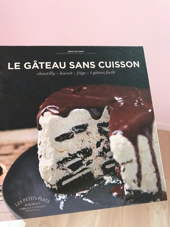 Livre gâteau sans cuisson