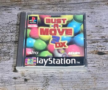 Bust a Move 3DX Jeu PS1 Sans jaquette avant Sony