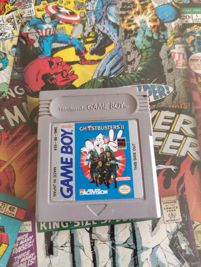 SOS fantômes 2 ghostbusters 2 game boy
