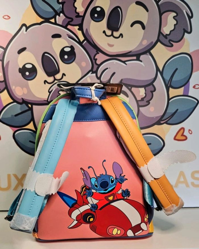 Disney - Jaase Stitch Colorblock - Mini Sac à Dos Loungefly Exclusive - photo numéro 5