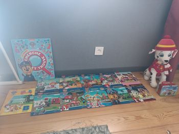 Lot Pat patrouille livres peluche memory neufs