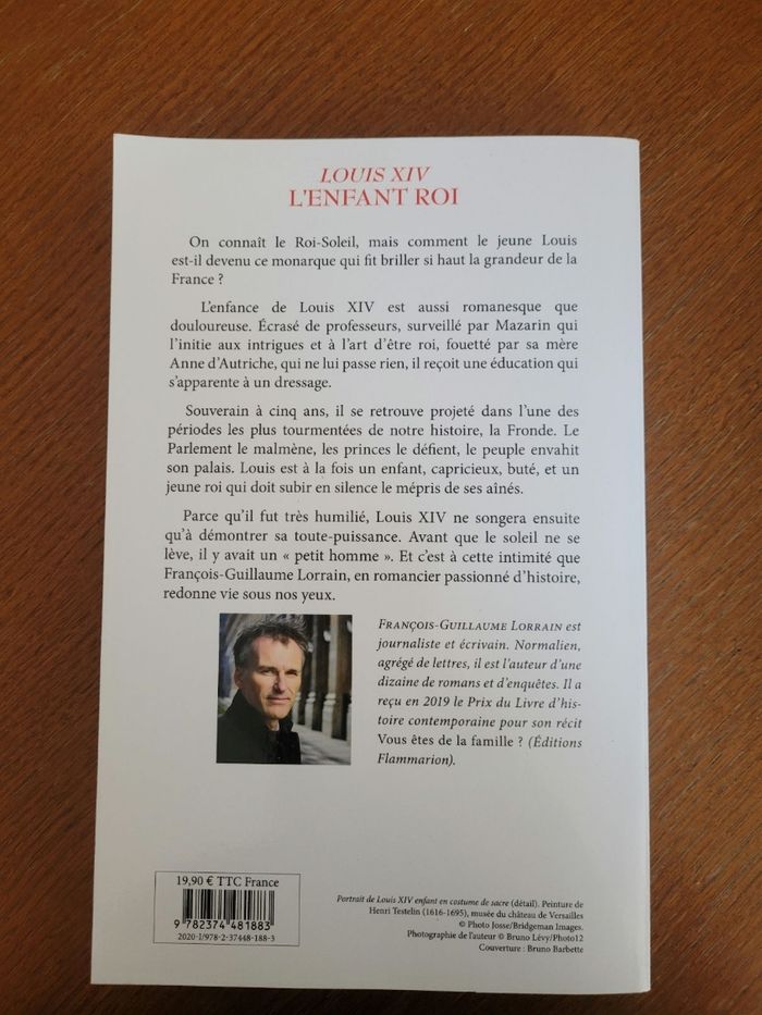 Livre Louis XIV l'enfant roi - photo numéro 2