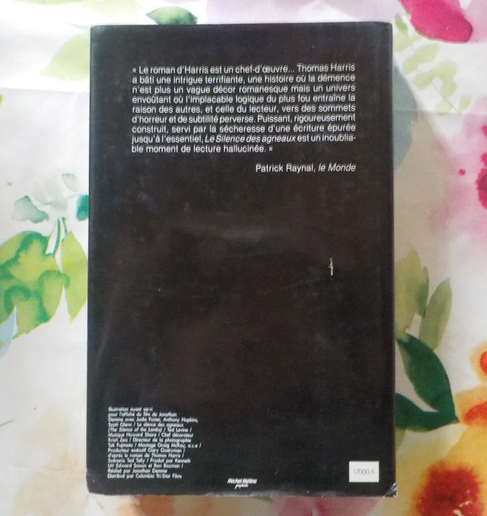 Le Silence des Agneaux de Thomas Harris Ed. France Loisirs - photo numéro 2