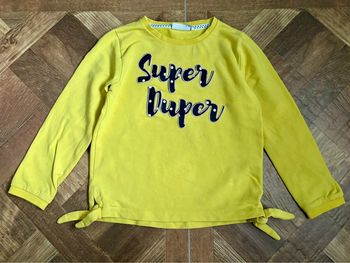 Pull jaune 5 ans