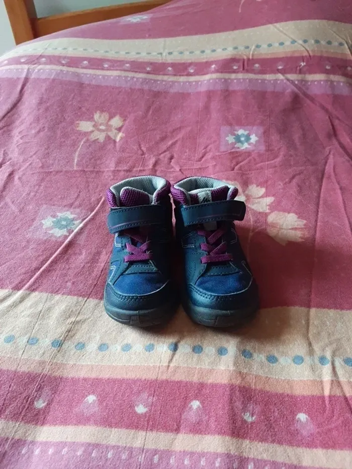 Chaussures de marche - randonnée queshua  décathlon fille 25 - photo numéro 2