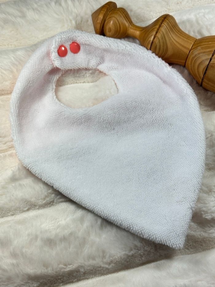 Bavoir naissance savane fille bambou - photo numéro 3