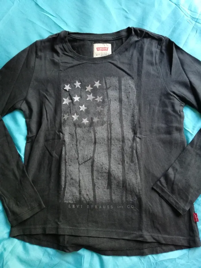T-shirt manches longues Levi's fille