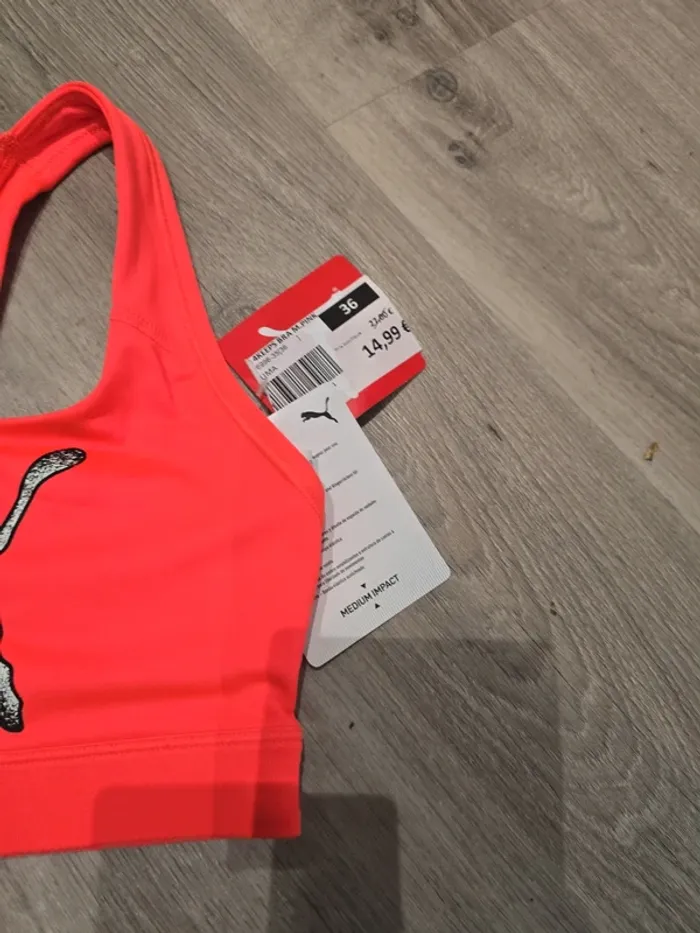Brassière Puma taille XS - photo numéro 3